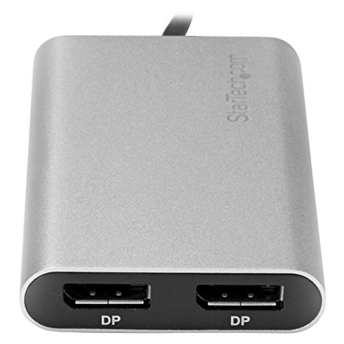 Adaptador Thunderbolt 3 a dos DisplayPort para conectar monitores 4K y pantallas de diseño 5K 2