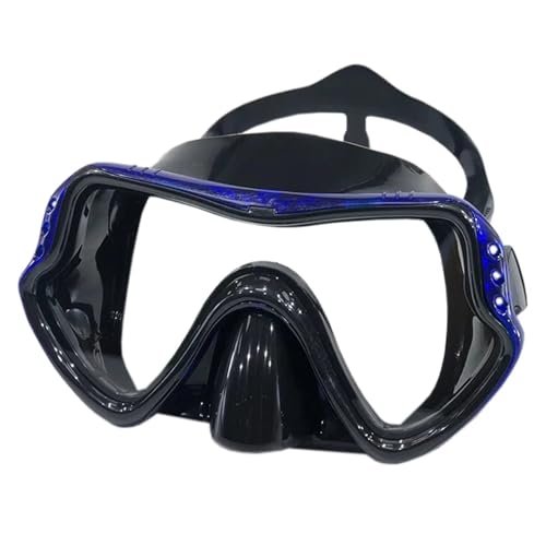 Máscara de Snorkel Máscara de Buceo Máscara de Buceo Equipo de Snorkel Gafas de natación Impermeables Adecuadas para Adultos Kit de de Buceo(306Transparent Blue)