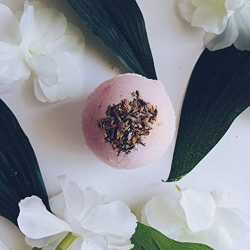 Image of Bath Bombs For Bath Tub - Fizzy Aromatic Lavender Buds - Natural Ingredients - 75G Each, Pack Of 3 - Perfect Bath And Body Gift Set For Women - Relaxing Bathtub Bath Bomb Experience