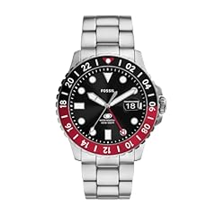 Silver/Black/Red GMT