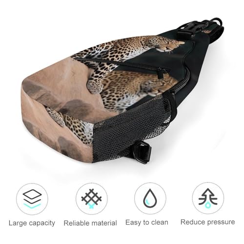 Mochila Deportiva tipo Sling Blanco unisex miniatura 5