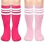 2 Pack Hot Pink/White, Pink/White