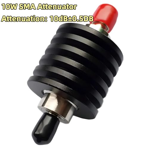 Image of 10DB 10W SMA Attenuator, 10 Watt 50 ohm Attenuators with SMA Male to Female Connector for Ham Radio, 5G Testing & Signal Generator DC-3G (10DB)
