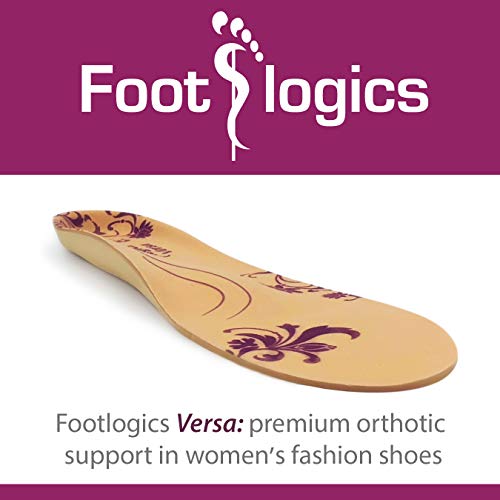 Plantillas ortopédicas para mujer Footlogics Versa slimline miniatura 5