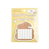 Amazon.co.jp: EZ PEACH 付箋 強粘着 可愛 メモ帳 かわいい 30枚 メモ