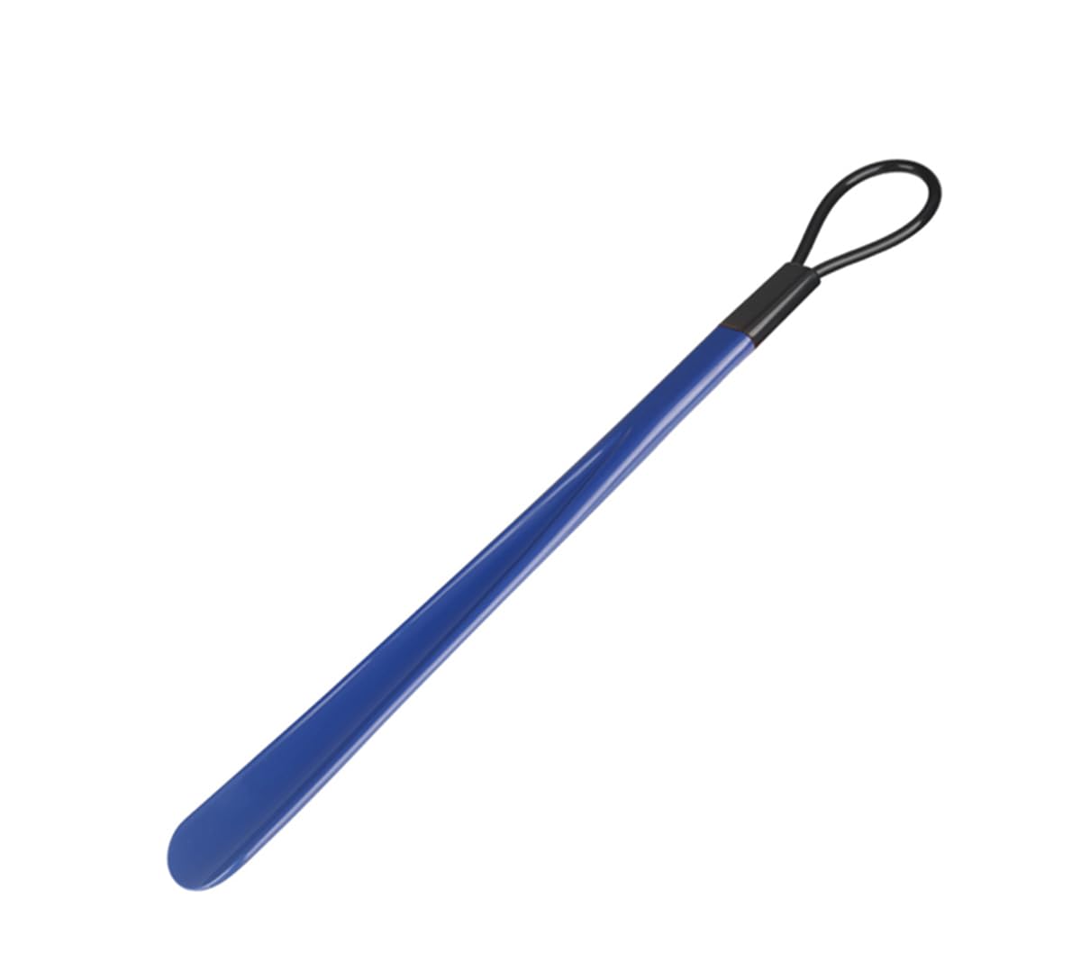łyżka do butów, Łyżka do butów z PCV, długa rączka(Blue 62cm)
