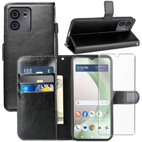 YJROP Blu View 5 Wallet Case Cover