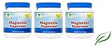 natural point - magnesio supremo 3. confezioni da 300 gr antistress naturale, stanchezza cronica, mal di testa, sistema nervoso - [kit con saponetta naturale quizen in omaggio]