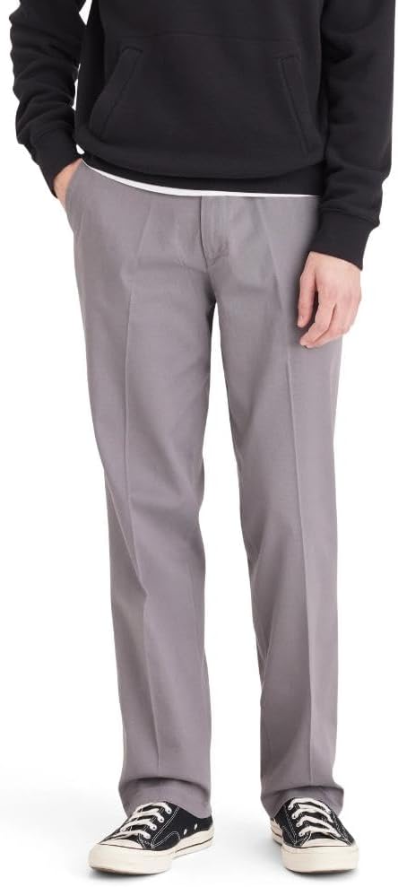 Men's Classic Fit Easy Khaki Pants (Regular and Big & Tall)