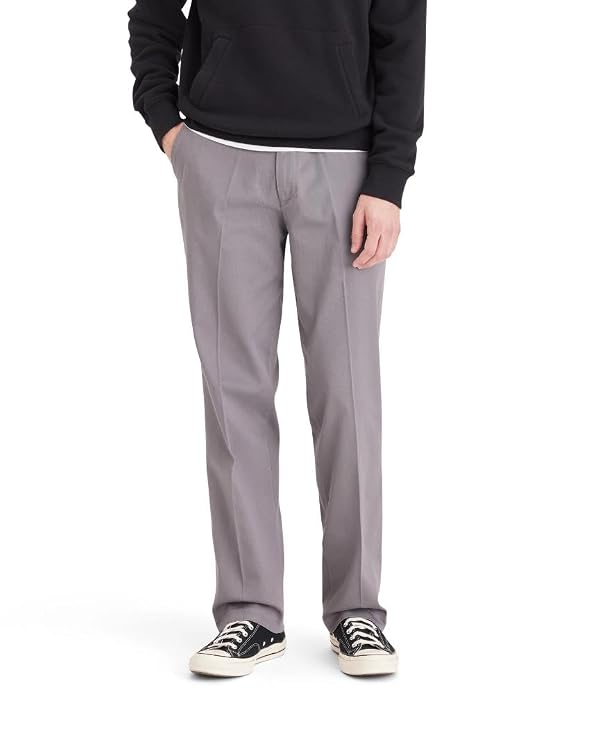 Dockers Men's Classic Fit Easy Khaki Pants (Regular and Big & Tall), Burma Grey, 44W x 30L by DOCKERS - Used condition - US$50.00