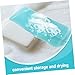 COOLHIYA 8pcs Thickened Mesh Soap Bags with Hanging Design for Facial Cleansers and Handmade Soaps Foaming Net for Rich Lather Space-saving Storage Pouch in Multi-color
