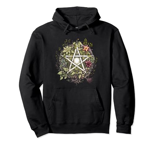 Photo de Pentangle Pentacle Wicca Païen Imprimer Sweat à Capuche