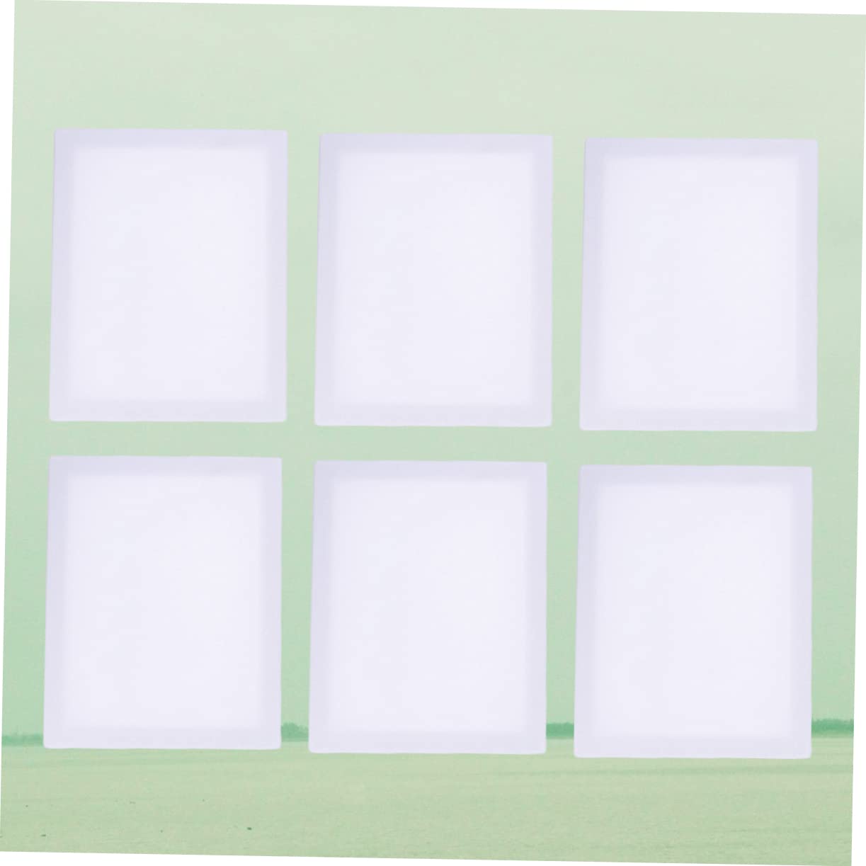 Lurrose Lienzos de Pintura al Óleo 30x40 Cm para Artistas, Algodón 100%, Paquete de 6 Unidades, Marco Estirado para Pintura Diy, Manualidades y Uso Escolar