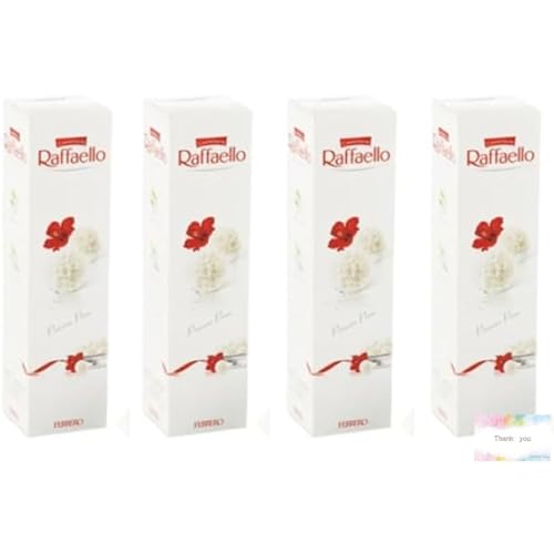 フェレロ ラファエロ ココナッツアーモンド菓子 個包装 3粒×4箱 バレンタイン ホワイトデー プレゼント オリジナルメッセージカード付きのサムネイル