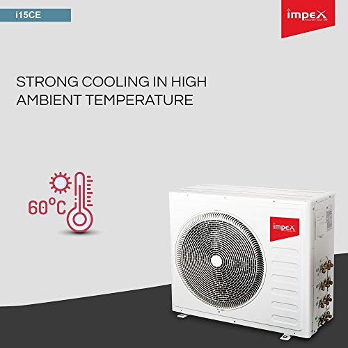 Image of Impex 1.5 Ton 3 Star Dual Inverter Split AC (Copper,i15CE,White)