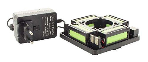 Set avec accu et Chargeur pour Laser Rotatif hedue Q2 et partiellement R2 et R3