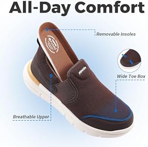 FitVille Wandelschoenen Heren Extra Breed Trekkingschoenen