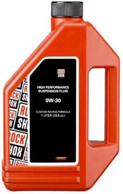 RockShox Rock Shox Pike Suspension Oil, 0-W30 Bottle, 1 L, Black