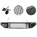JENEROUMAN Front Bumper Grille Black W/DRL LED Lamp Hood Mesh Upper Grill Compatible With 2015 2016 2017 Ford Mustang