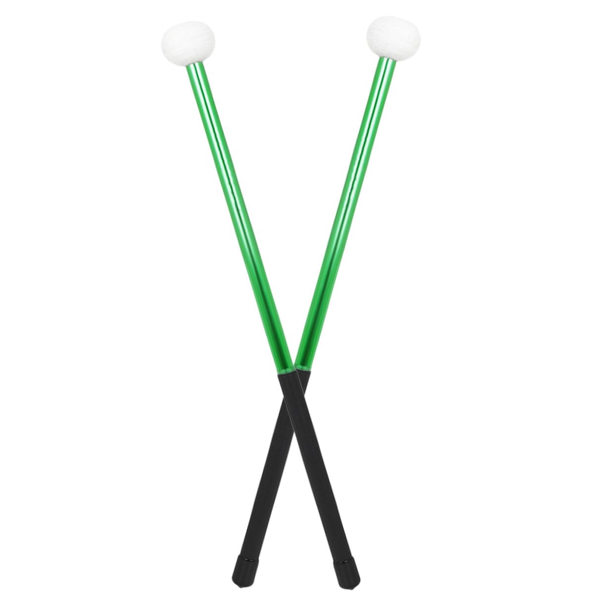 ibasenice 10stücke Filz Kopf Schlagzeugstöcke Für Percussion Instrumente Ergonomisch Gestaltet Langlebig Für Anfänger Und Fortgeschrittene