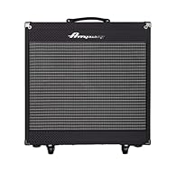 2 tournevis Eminence LF en céramique de 25,4 cm Pilote de compression HF de 2,5 cm avec contrôle du niveau L Pad Réponse en fréquence : 53 Hz 17 kHz 450 W RMS @ 8 ohms Armoire à rabat vintage Portaflex. * Tête damplificateur vendue séparément, 2 x 10...