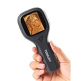 TOMLOV P10 Evo 手持ちデジタルコイン顕微鏡、黒