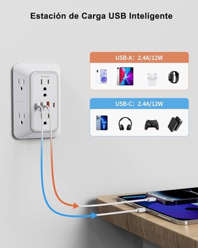 Listado de Multicontacto de pared , tabla con los diez mejores. 24 Imagen adicional