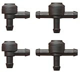 Amavoler 4 PCS 9178897 31391513 Windshield Washer Valve 3 Way Valve Check Hose Aftermarket Accessory Fit for Volvo C30 C70 S40 S60 S70 S80 V50 V70 XC60 XC70 XC90. OEM#:9178897 31391513.(4pcs)