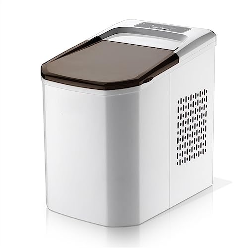 Máquina fabricadora de hielo portátil 22-26 lbs/24h miniatura 1