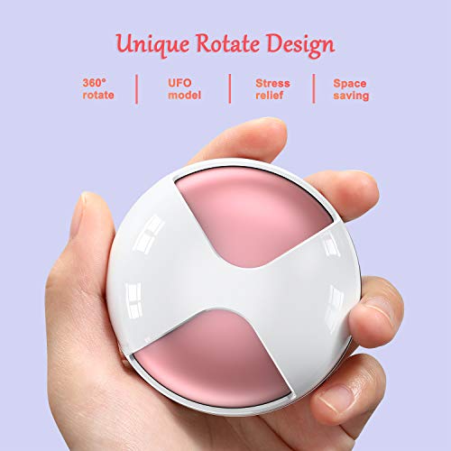 Rose Gold Wirel   ess Earbuds Bluetooth 5.0, Noise Cancelling True Wireless Earbuds 18H Playtime, 3D Stereo Sound Wireless Bluetooth Headphones Volume Control, Built in Mic with Portable Charging Case