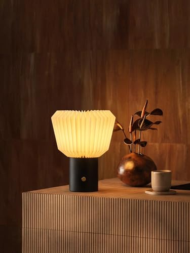 Image of FIG Living Touch Sensor Portable Table Lamp |Secret Santa Gift | USB-C Rechargeable | 3 Brightness Levels | Home Office, Study & Gifting Decor Light (Bouquet | Portable)