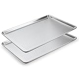 Bakn BAKSP2618PF 18" x 26" 19-Gauge Aluminum Perforated Bun or Sheet Pan
