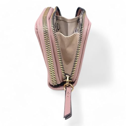 Juicy Couture Women's Medium Double Zip-Around Wallet (Angel Embroidered)4