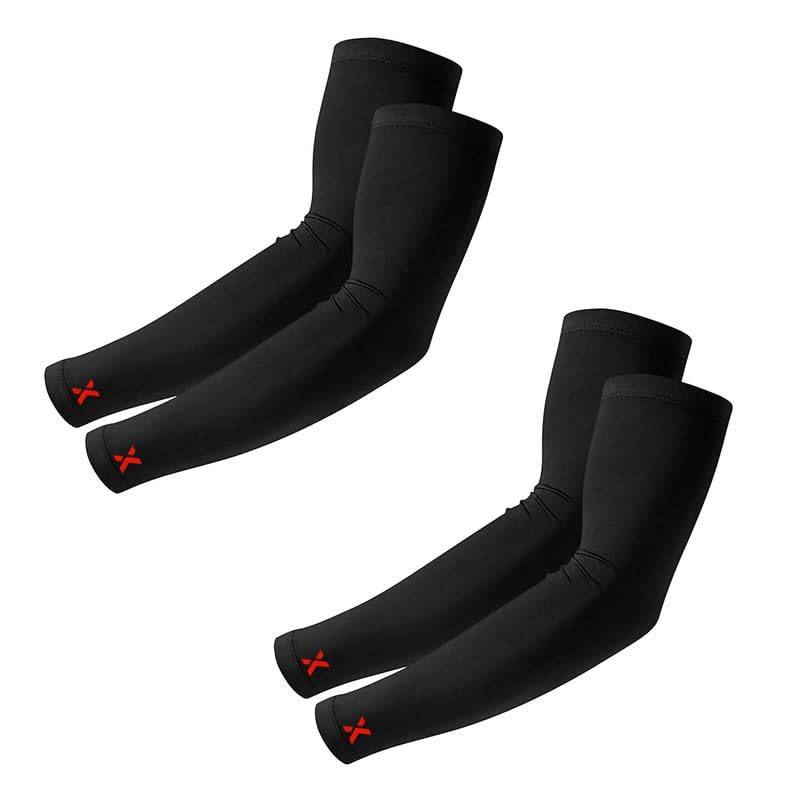 jemox Arm Sleeves – Premium Black Cotton Sun Protection, Comfort, and Style for Men, Women, Boys & Girls – Perfect for Running, Biking, and Outdoor Activities-picture-33