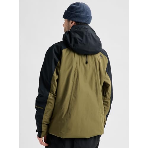 Image of Burton Men's Reserve 2-Layer Insulated Jacket - Waterproof Winter Snowboard Jacket with Helmet Compatible Hood