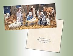 Stable Nativity Glitter