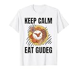 Bleib ruhig, iss Gudeg Vintage Grunge Gudeg Lover T-Shirt