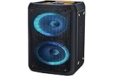 NK Bass Speaker - Altavoz Portátil Bluetooth | 46W | Batería Incorporada 4.400 mAh| USB | Karaoke | Luces Led Multicolor | Radio FM | Micrófono |...