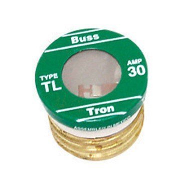 BUSSMANN TL-30-30 Amp Time Delay- Loaded Link Edison Base Plug Fuse 125V Ul Listed (Pack of 1)