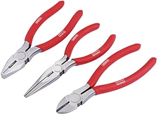 Draper Redline 67924 160 mm Pliers Set with PVC Dipped Handles (3-Piece)