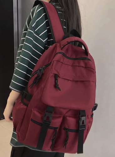 Image of Glowic Spacious Backpack with Compartments for 15-Inch Laptop, Books, Headphones, Phone, Wallet, and Water Bottle - Ideal for Daily Use