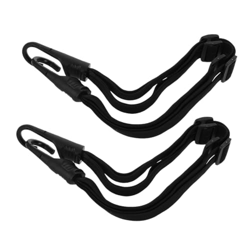 COSMEVIVI 2pcs Elastic Luggage Strap Fit for Secure Binding of Helmets and Luggage Versatile and Reliable for Use for Electric Bikes