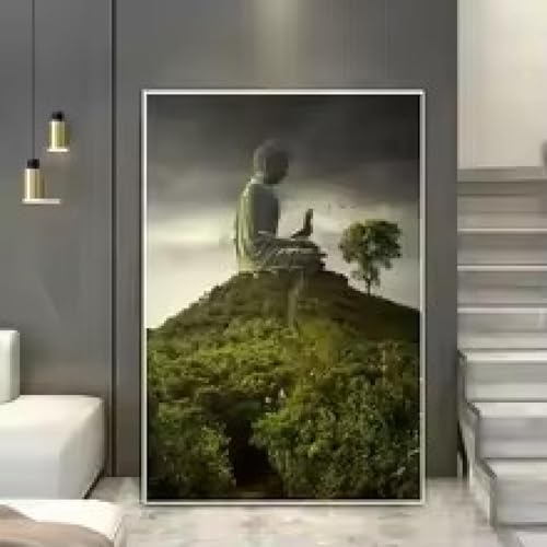 Affiches et impressions Bouddha paysage nature pour creer un salon zen