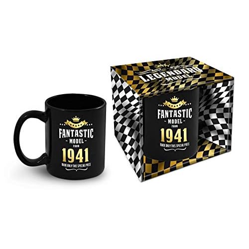 Bombo Taza de cumpleaños con año de nacimiento 1941