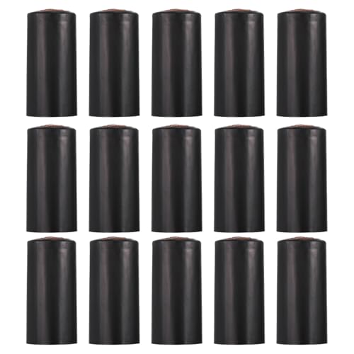 STOBOK 100pcs PVC Heat Shrink Capsules Wine Bottle Seal Capsules Wine Shrink Wrap Cap for Wine Cellars Bottle
