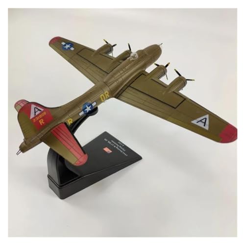 Modelo de avión B17 a escala 1/144 coleccionable en aleación duradera 5