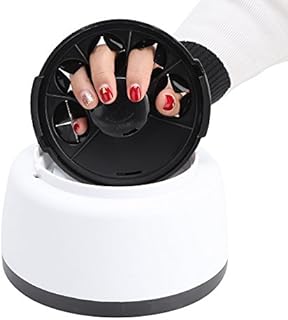 Gel Polish Remover Machine, 220V 36W Portable Electric Nail Gel Polish Removal Machine Gel Nail Steamer Cleaner Home Daily Salon Clean Art Beauty Tool (White)