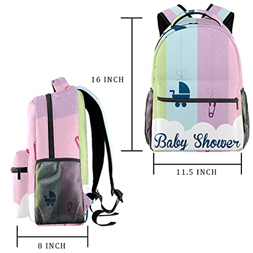 Sac à dos de voyage décontracté mixte grand volume imprimé automne multicolore