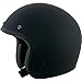 AFX FX-76 Unisex-Adult Half-Size-Helmet-Style Helmet (Flat Black, XX-Large)