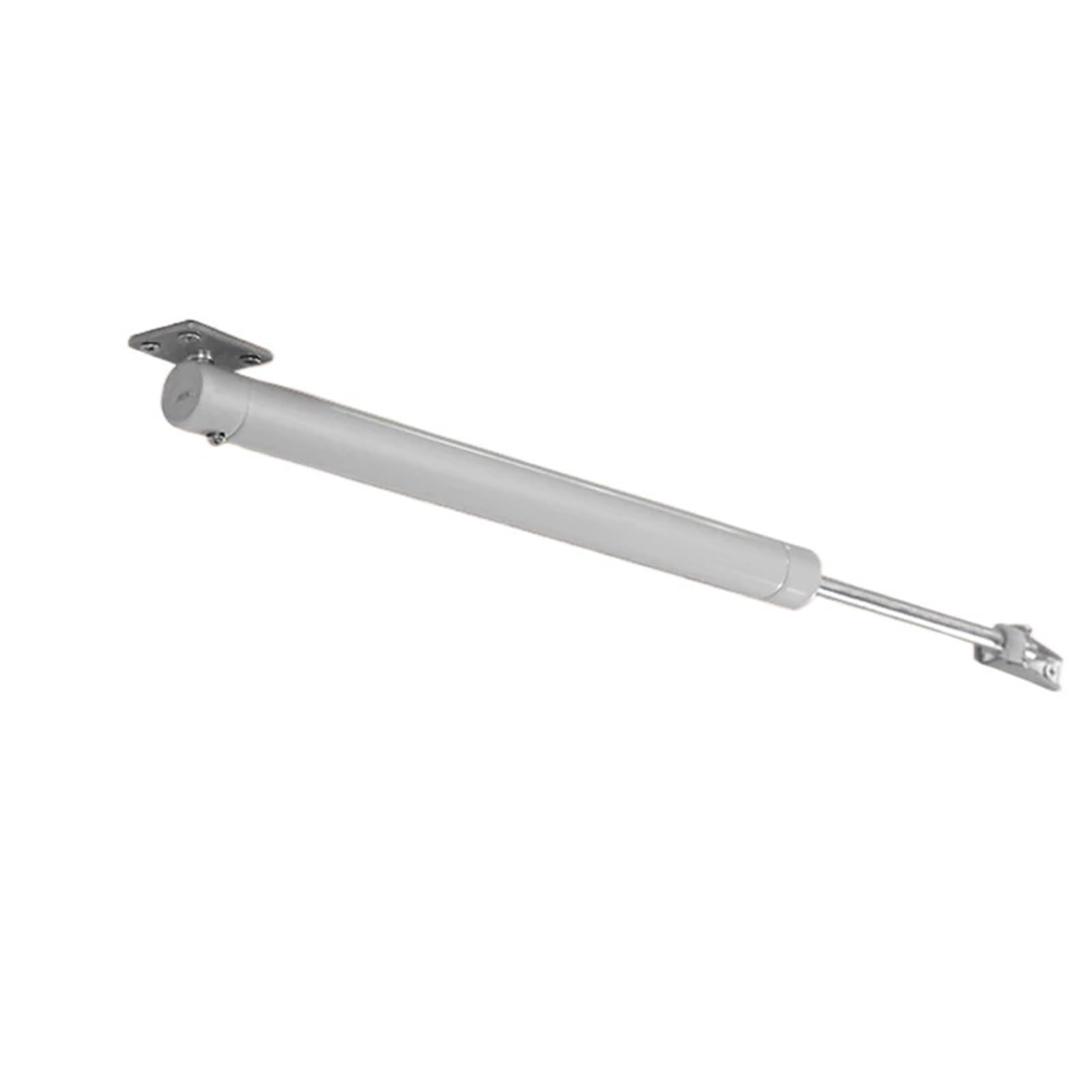 Ferme-porte automatique 60kg, 1 pièce, fermeture souple, ressort à gaz réglable, matériel d'arrêt de positionnement à 110 degrés, alliage d'aluminium(B)